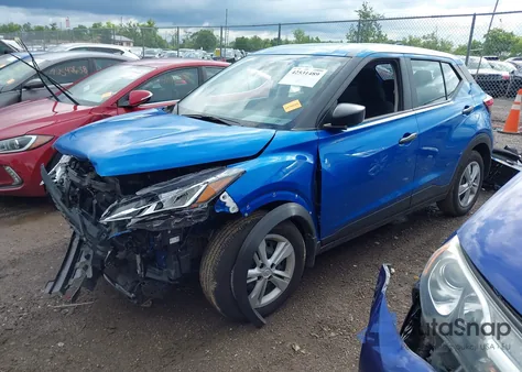 2024 Nissan Kicks S Xtronic Cvt из США, поврежденный, VIN 3N1CP5BVXRL590743